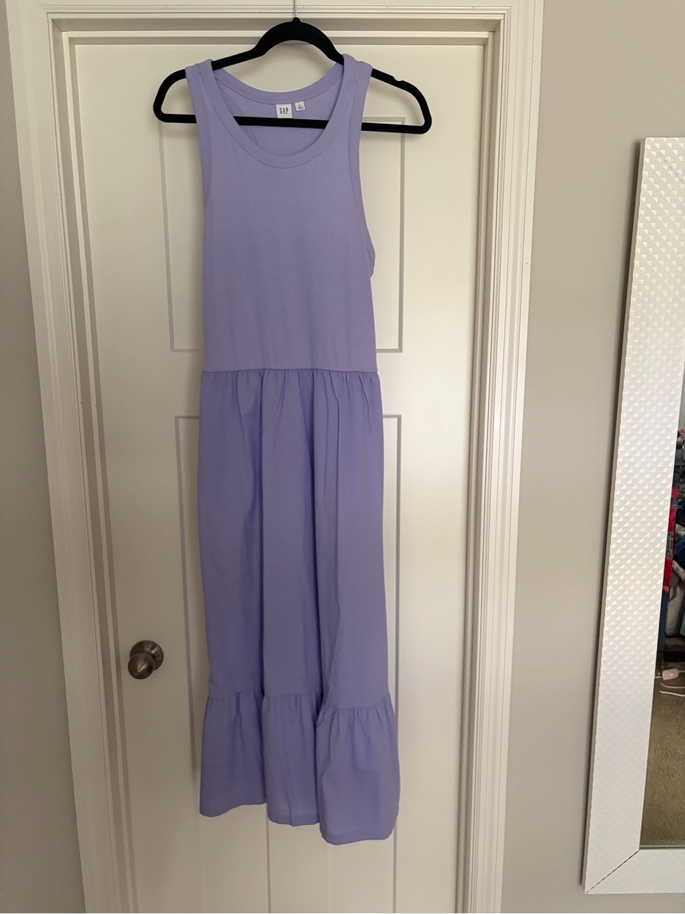 Gap Lavender Racerback Dress with pockets size large tall